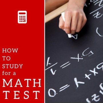 How to Study for a Math Test